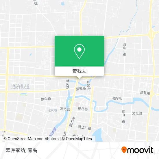 翠芹家纺地图