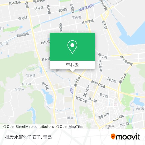 批发水泥沙子石子地图