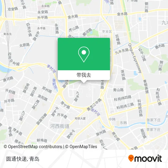 圆通快递地图
