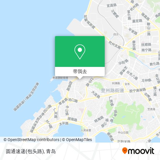 圆通速递(包头路)地图