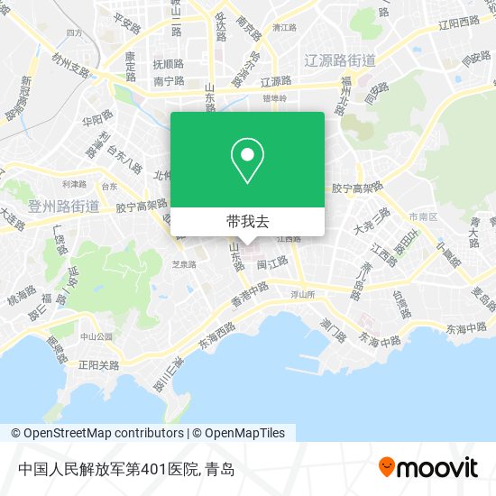 中国人民解放军第401医院地图
