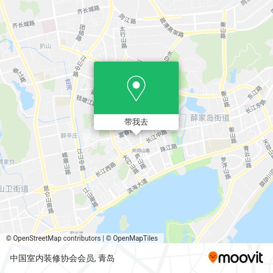 中国室内装修协会会员地图