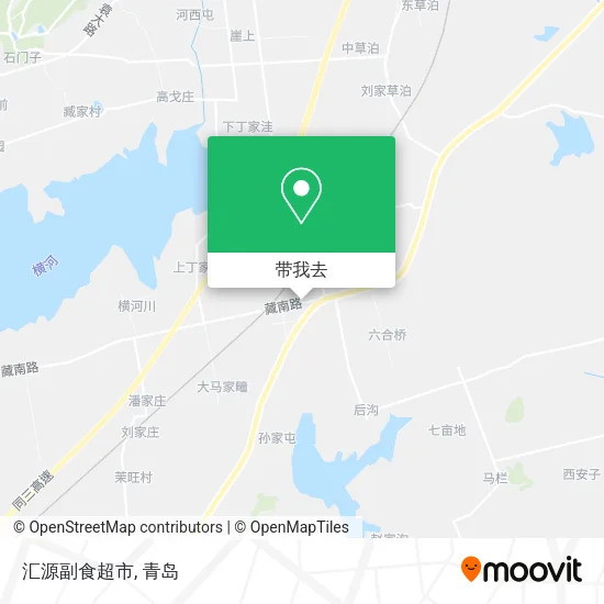 汇源副食超市地图
