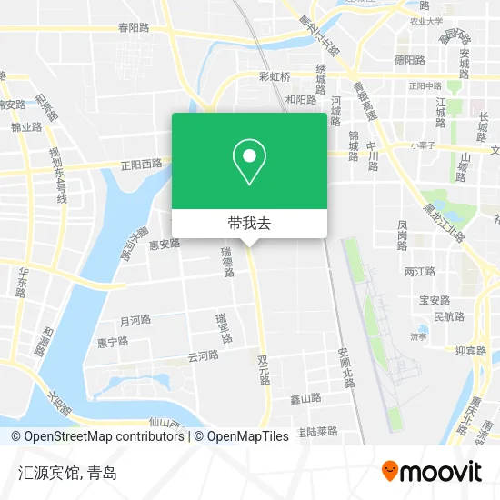 汇源宾馆地图