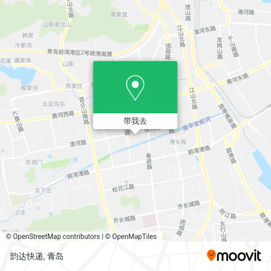 韵达快递地图