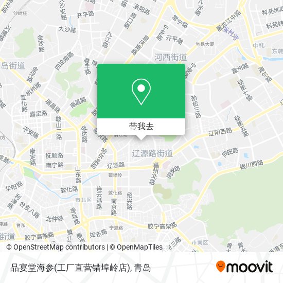 品宴堂海参(工厂直营错埠岭店)地图