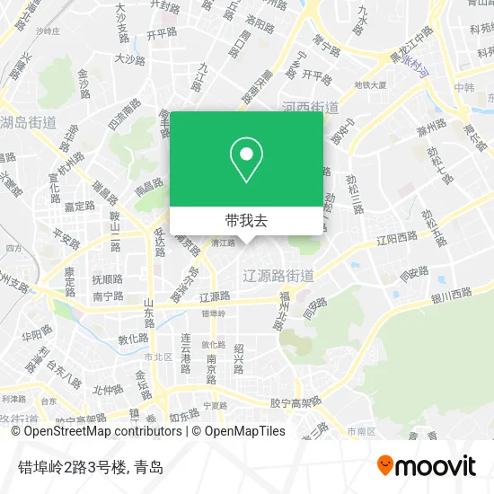 错埠岭2路3号楼地图