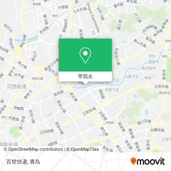 百世快递地图