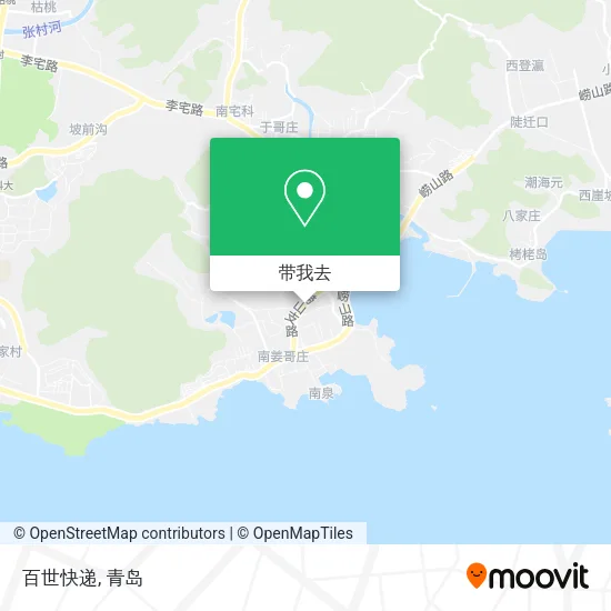 百世快递地图