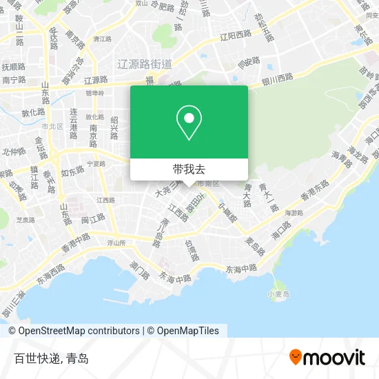 百世快递地图