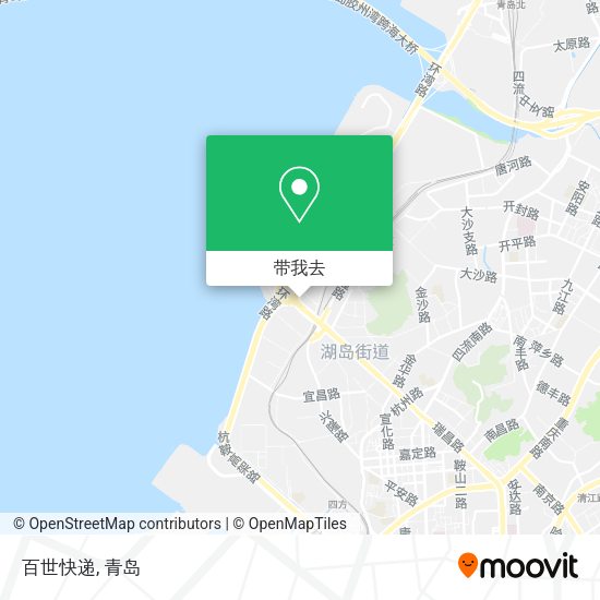百世快递地图