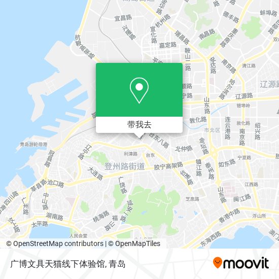 广博文具天猫线下体验馆地图