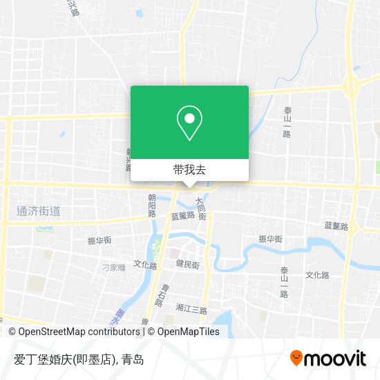 爱丁堡婚庆(即墨店)地图