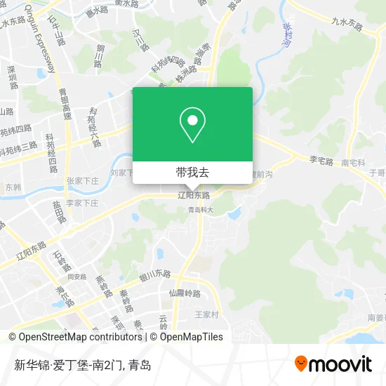 新华锦·爱丁堡-南2门地图