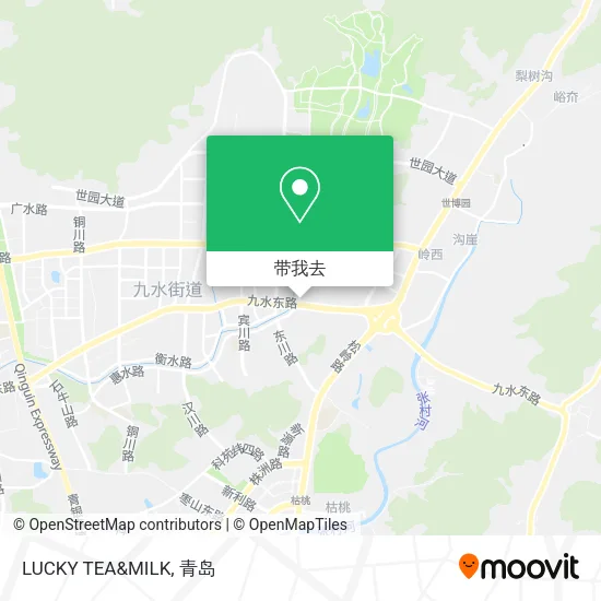LUCKY TEA&MILK地图