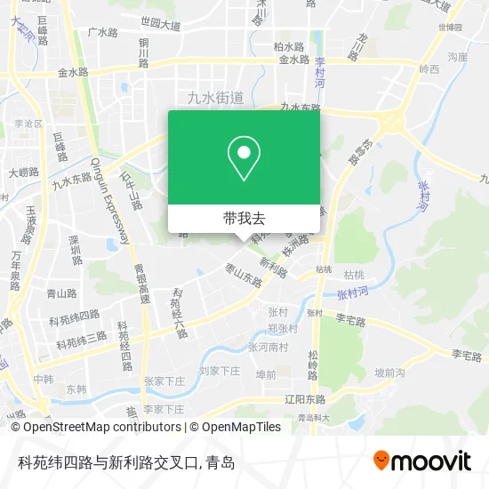 科苑纬四路与新利路交叉口地图