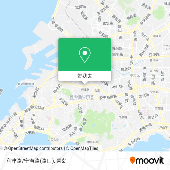 利津路/宁海路(路口)地图