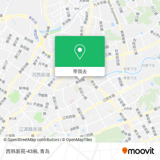 西韩新苑-43栋地图