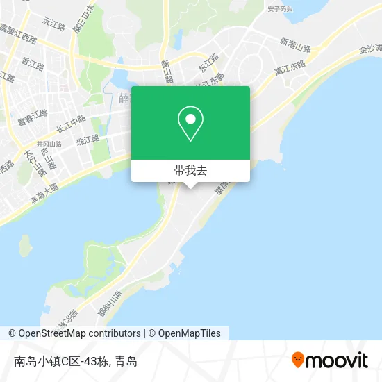 南岛小镇C区-43栋地图