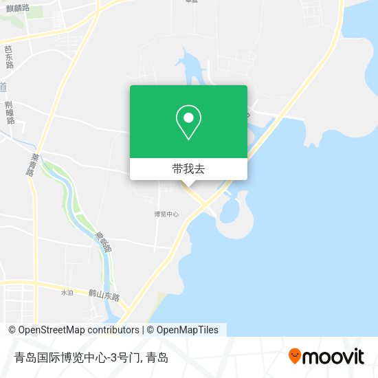 青岛国际博览中心-3号门地图