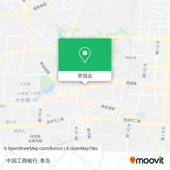 中国工商银行地图