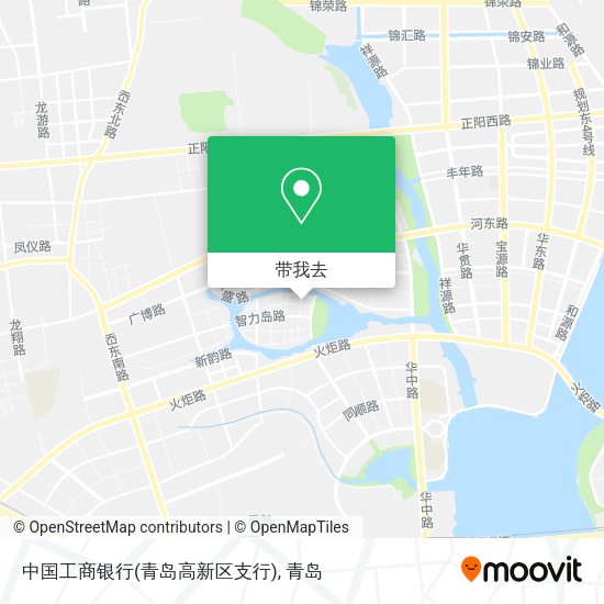 中国工商银行(青岛高新区支行)地图