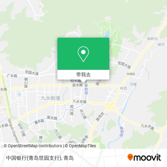 中国银行(青岛世园支行)地图