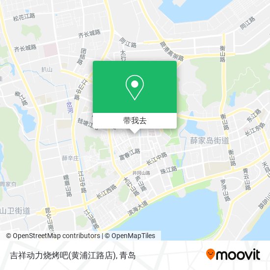 吉祥动力烧烤吧(黄浦江路店)地图