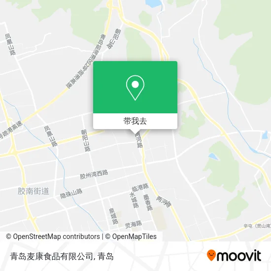 青岛麦康食品有限公司地图