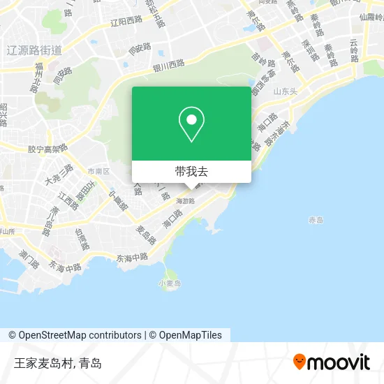 王家麦岛村地图