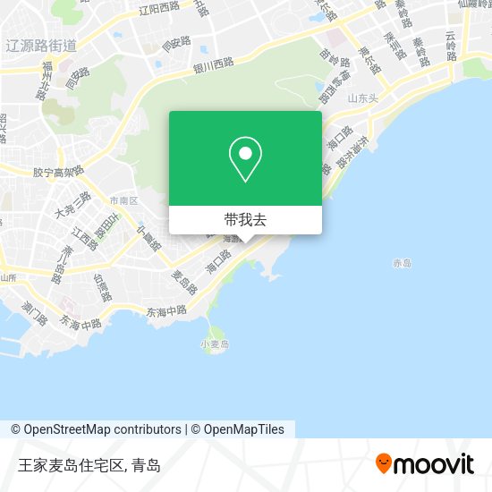 王家麦岛住宅区地图