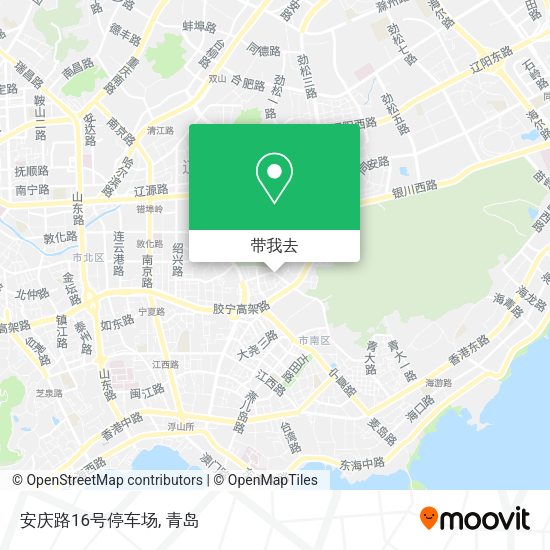 安庆路16号停车场地图