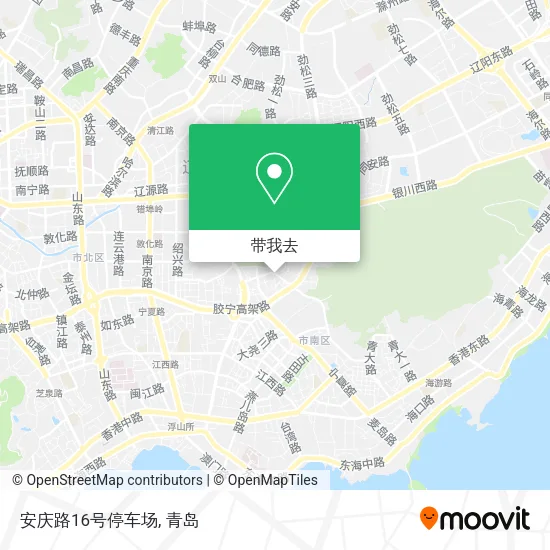 安庆路16号停车场地图