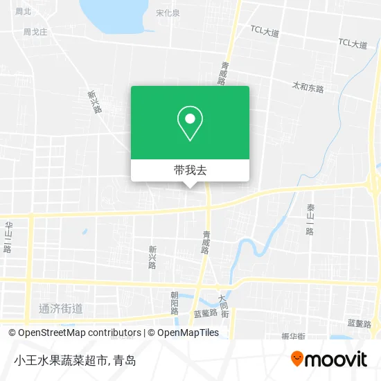 小王水果蔬菜超市地图