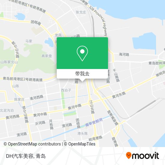 DH汽车美容地图