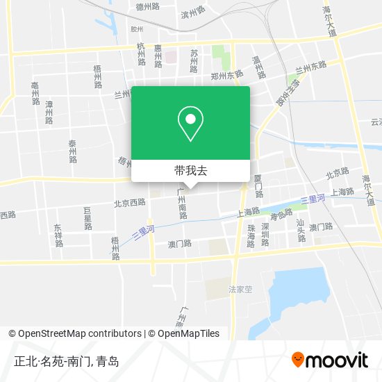 正北·名苑-南门地图