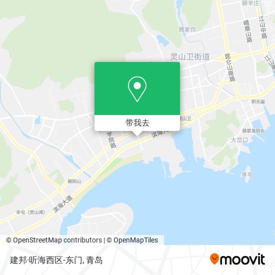 建邦·听海西区-东门地图