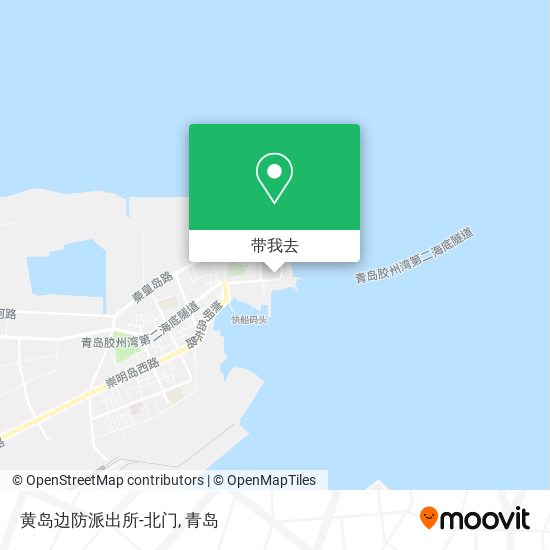 黄岛边防派出所-北门地图