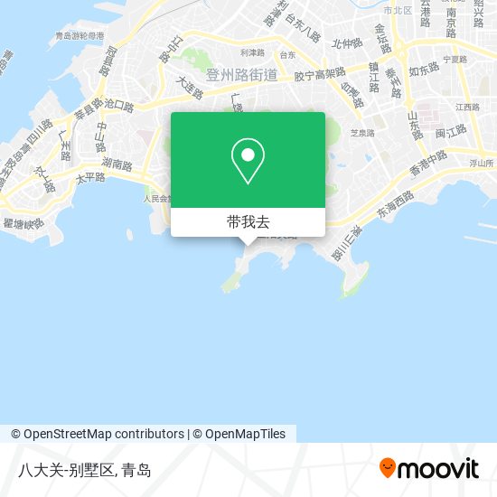 八大关-别墅区地图