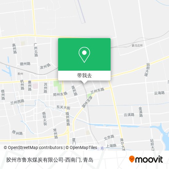 胶州市鲁东煤炭有限公司-西南门地图