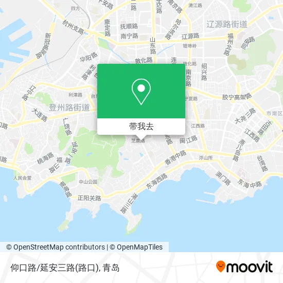 仰口路/延安三路(路口)地图