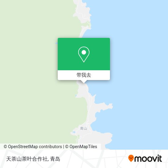 天茶山茶叶合作社地图