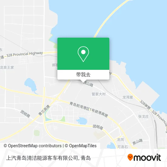 上汽青岛清洁能源客车有限公司地图