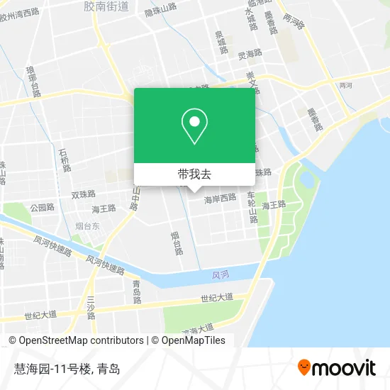 慧海园-11号楼地图