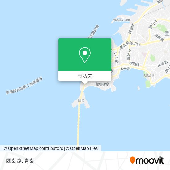 团岛路地图