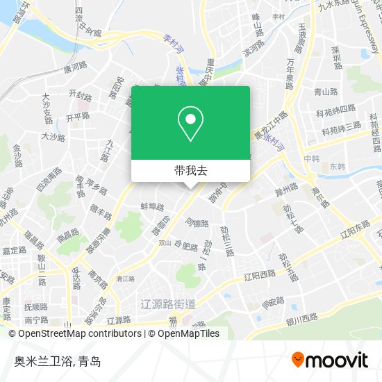 奥米兰卫浴地图