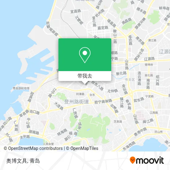 奥博文具地图