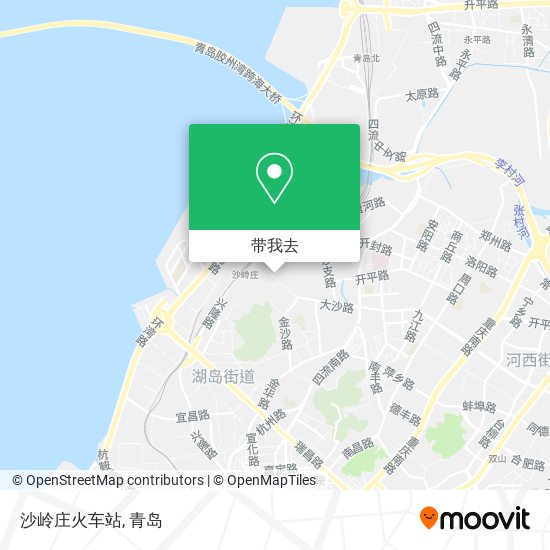 沙岭庄火车站地图