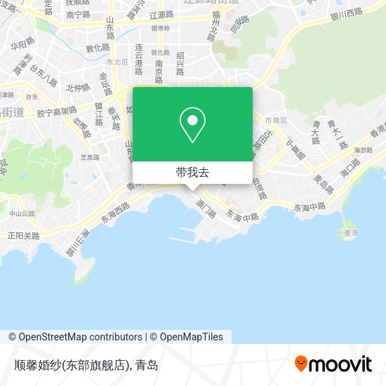 顺馨婚纱(东部旗舰店)地图