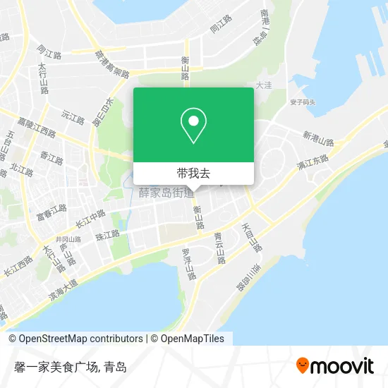 馨一家美食广场地图